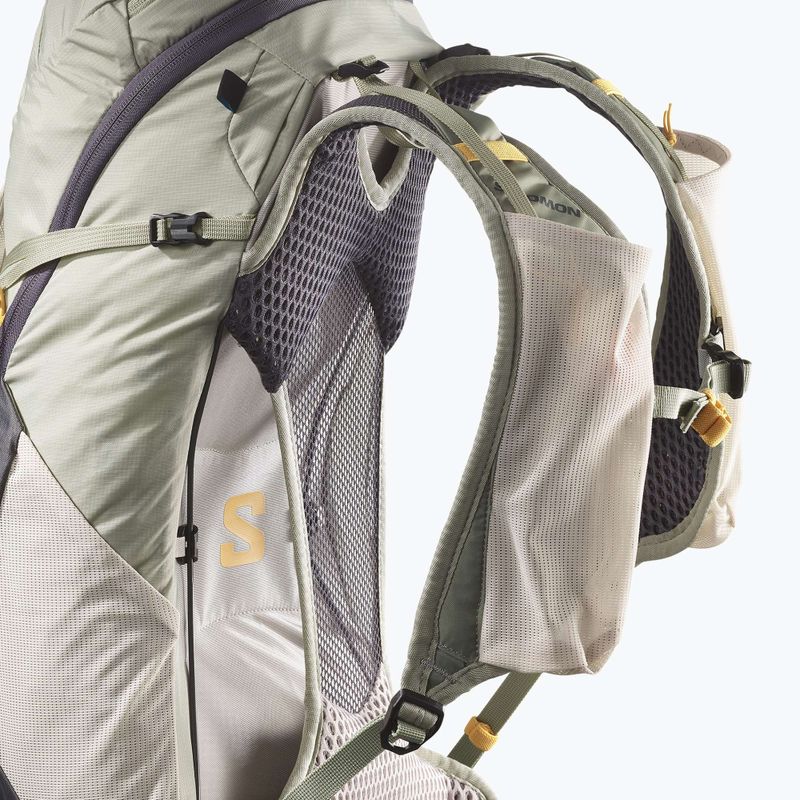 Salomon Aerotrek 18 l дамска туристическа раница M-L seagrass/silver cloud/nine iron 3