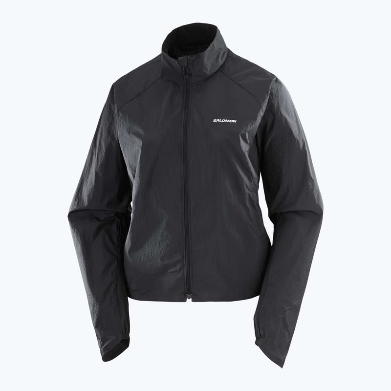 Дамско яке за бягане Salomon Shakeout Fly deep black 4