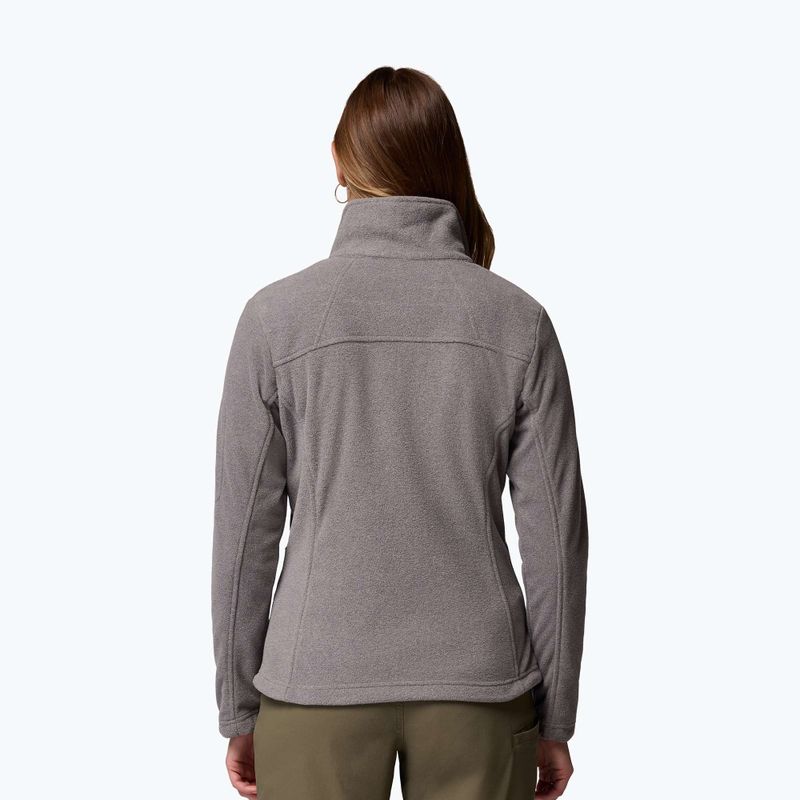 Дамски поларен суитшърт Columbia Fast Trek II city grey heather/city grey 3