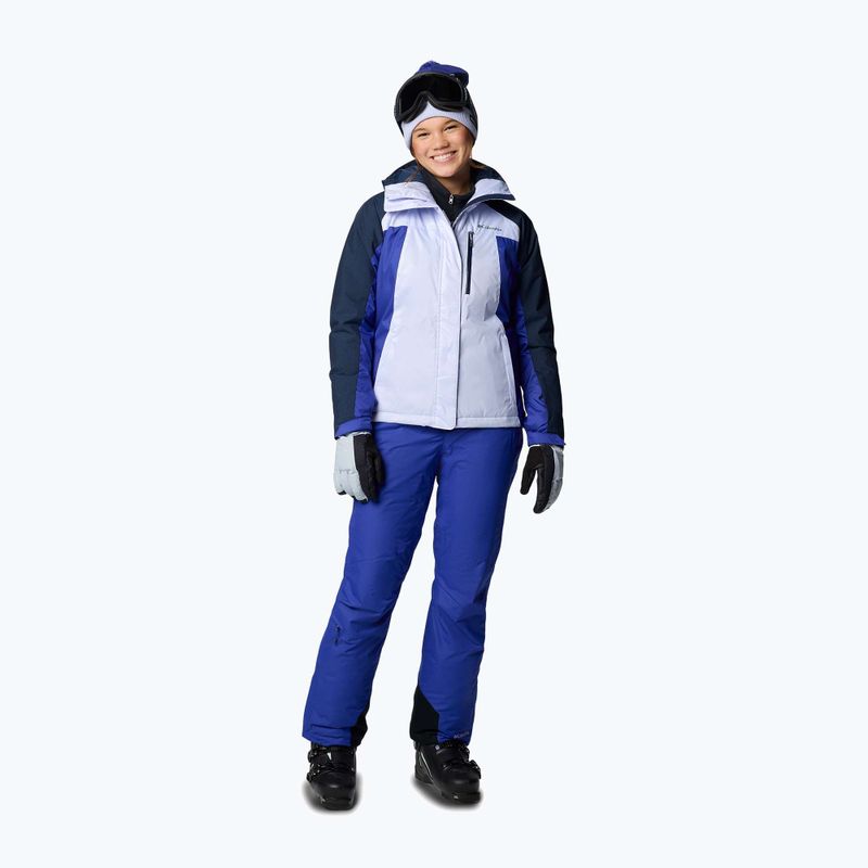 Дамско скиорско яке Columbia Snowy Summit Ins snowdrift/clematis blue/coll navy cdye 2