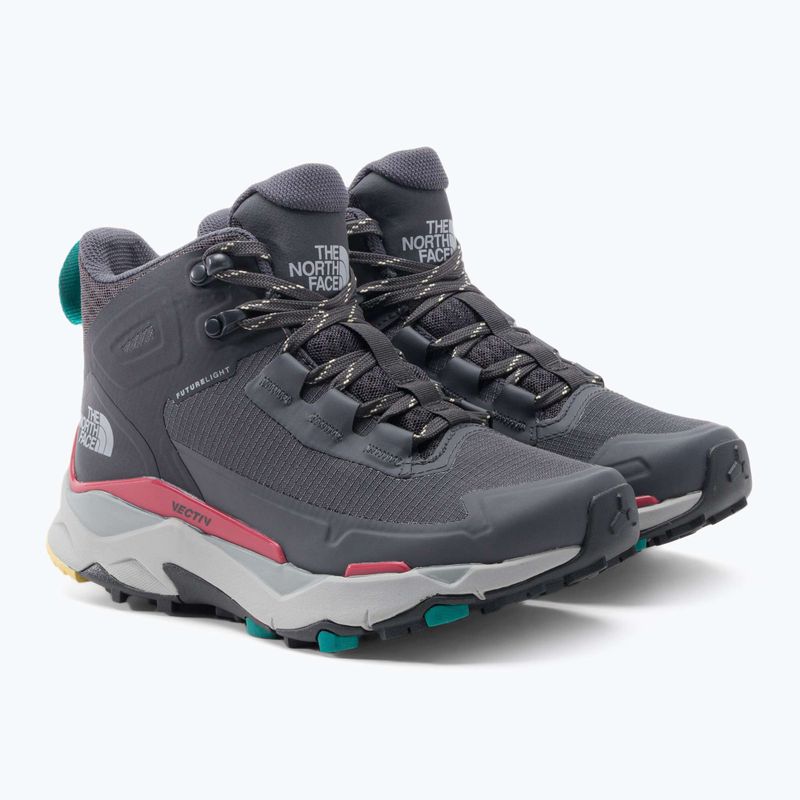 Дамски ботуши за трекинг The North Face Vectiv Exploris Mid Futurelight zinc grey/asphalt grey 5