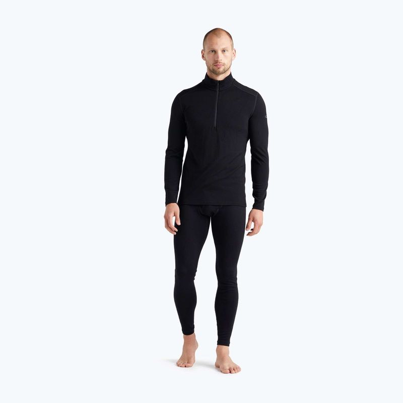 Мъжки термоактивен суитшърт Icebreaker 260 Tech LS Half Zip black 2
