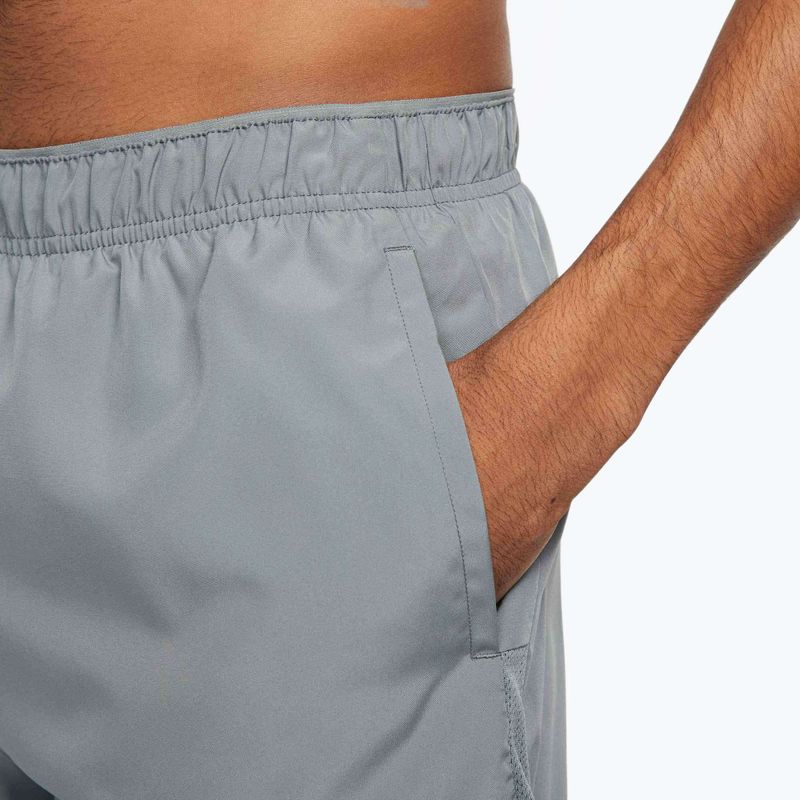 Мъжки къси панталони Nike Dri-Fit Challenger 7" Brief-Lined smoke grey/smoke grey/black 5