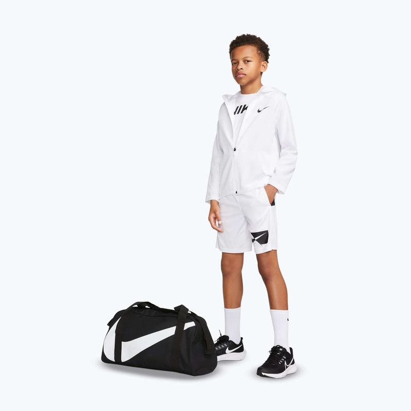 Детска спортна чанта Nike Gym Club 25 l black/black/white 11