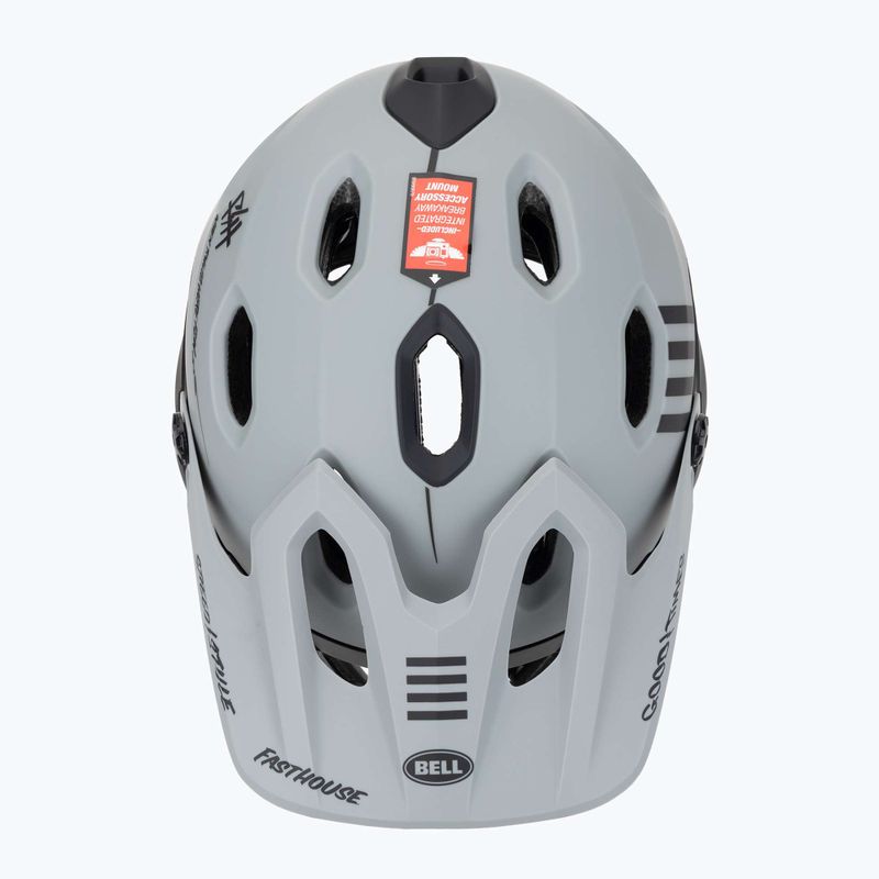 Велосипедна каска Bell FF Super DH MIPS Spherical matte gray/black 6