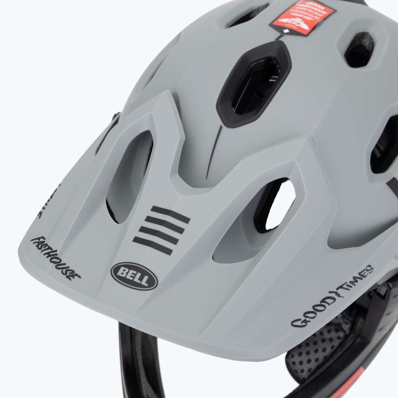 Велосипедна каска Bell FF Super DH MIPS Spherical matte gray/black 9