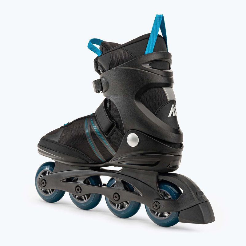 Мъжки ролкови кънки K2 F.I.T. 80 Pro black/blue 3