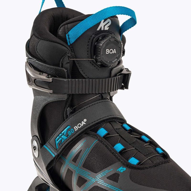 Мъжки ролкови кънки K2 F.I.T. 80 Pro black/blue 5