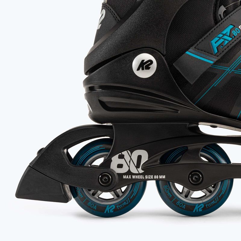 Мъжки ролкови кънки K2 F.I.T. 80 Pro black/blue 7