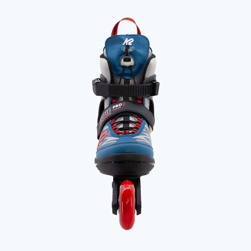 Детски ролери K2 Eddie Pro gray/blue 2
