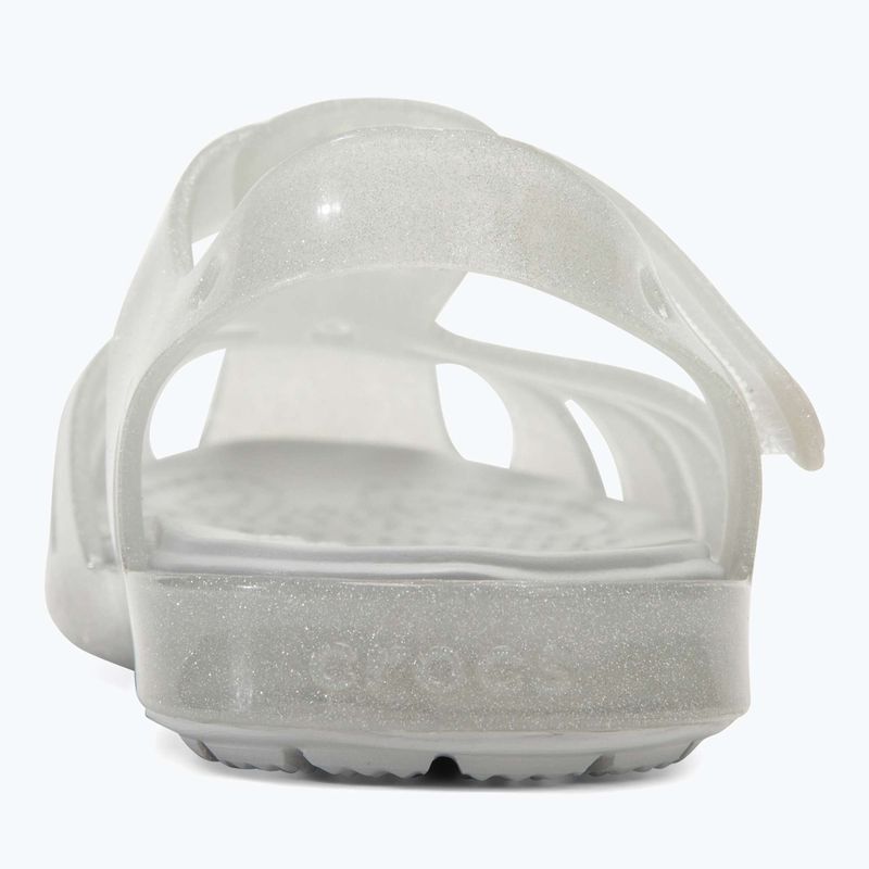 Детски сандали Crocs Isabella Glitter silver glitter 6