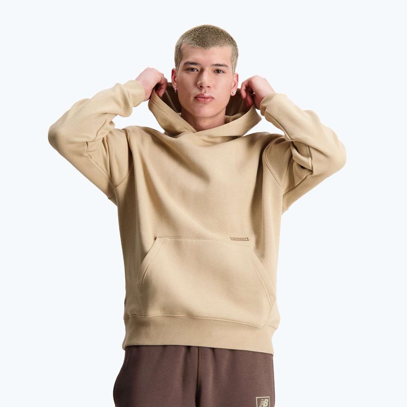 Мъжки суитшърт с кадифе New Balance Essentials Winter 3