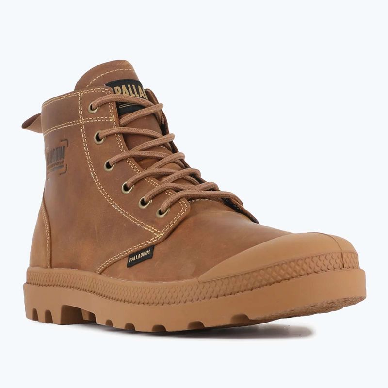 Palladium Pampa Zip Lth Legacy ботуши махагон 8