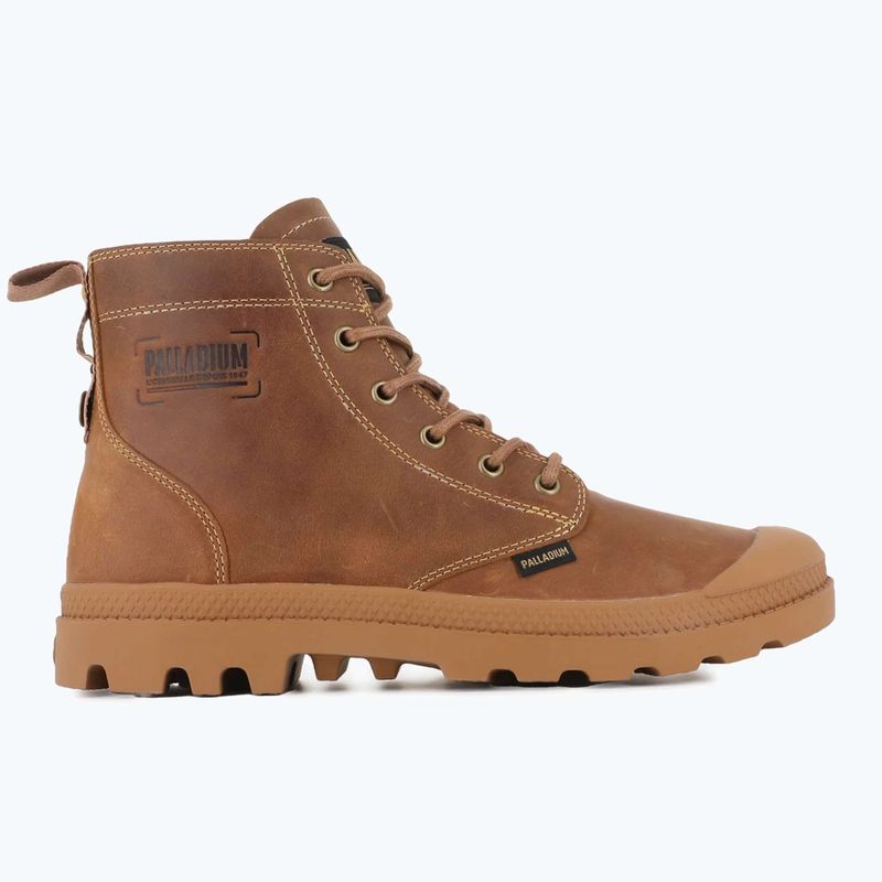 Palladium Pampa Zip Lth Legacy ботуши махагон 9