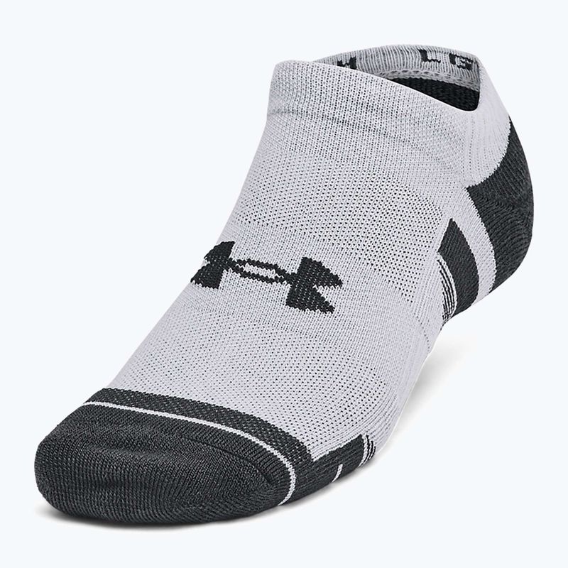 Under Armour Performance Tech Crew 6 чифта мод сиви/мод сиви/струйно сиви чорапи 2