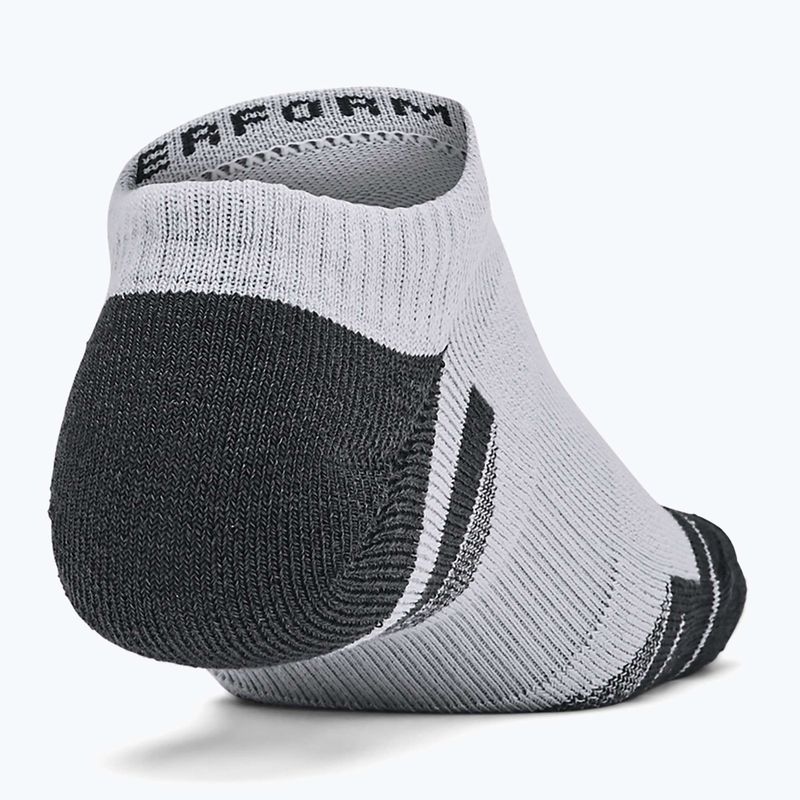 Under Armour Performance Tech Crew 6 чифта мод сиви/мод сиви/струйно сиви чорапи 4