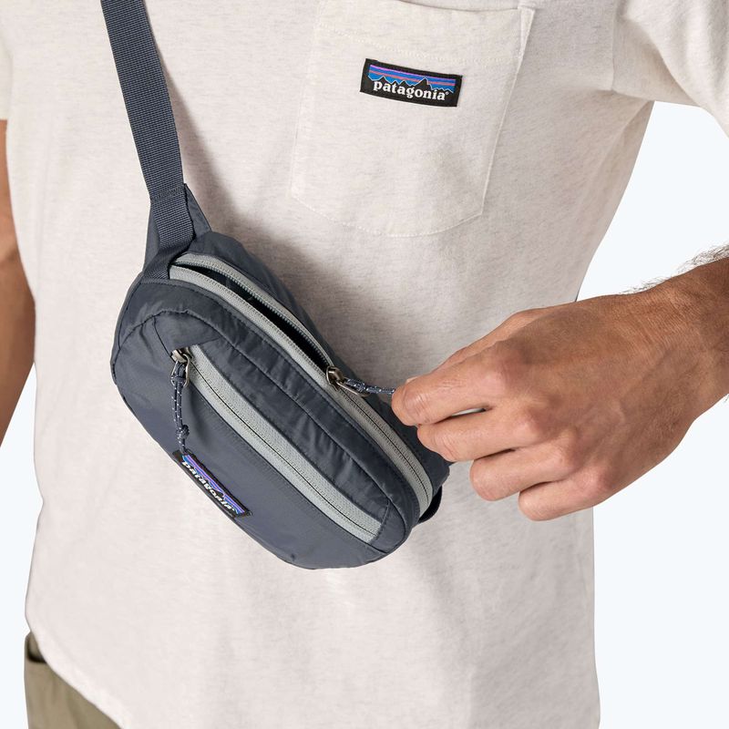Patagonia Terravia Mini Hip smolder blue бъбрековидна торбичка 5