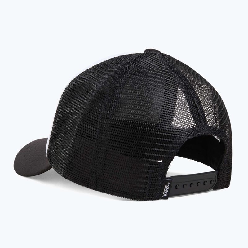 Vans Classic Patch Curved Bill Trucker детска бейзболна шапка черно/бяло 2