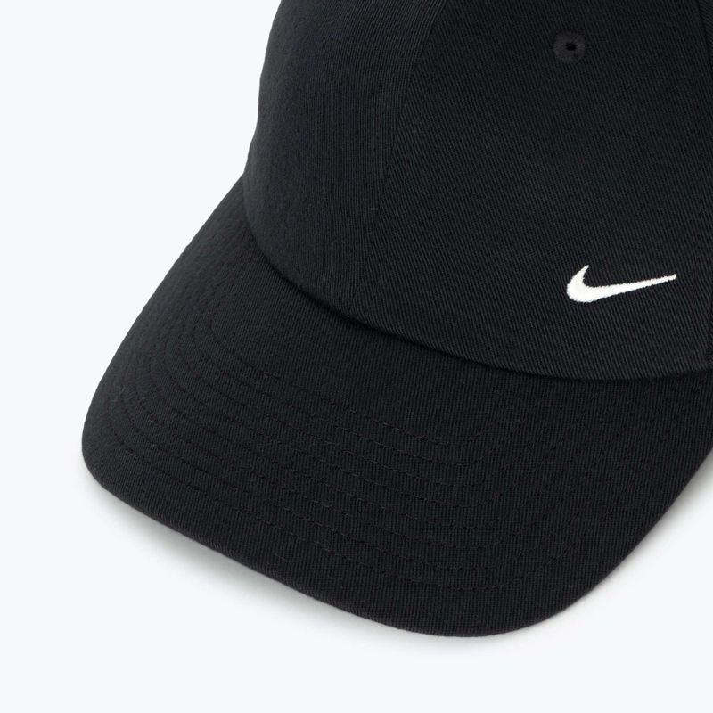 Шапка с козирка Nike Club Unstructured black/sail 3