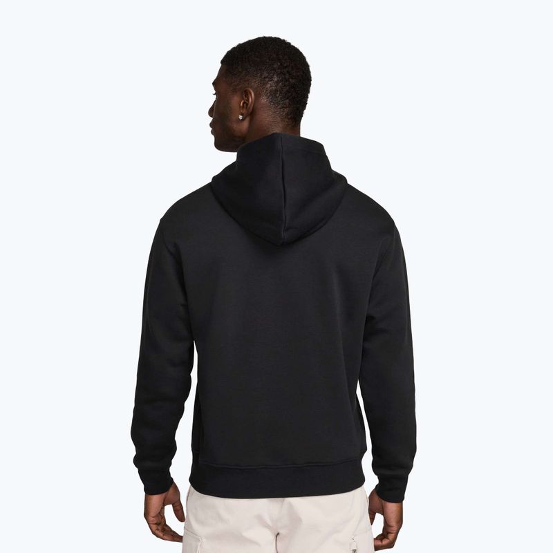 Мъжки суичър Jordan Brooklyn Fleece black/white 2
