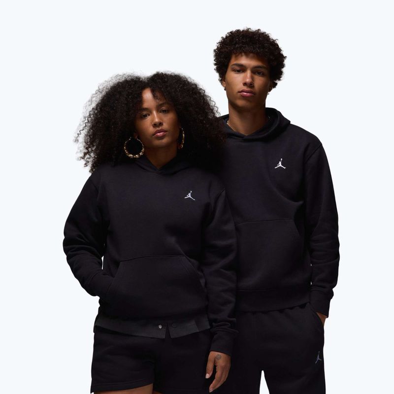 Мъжки суичър Jordan Brooklyn Fleece black/white 3