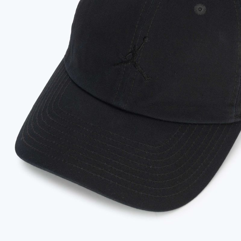 Шапка с козирка Jordan Club Unstructured Curved-Bill black/black 3