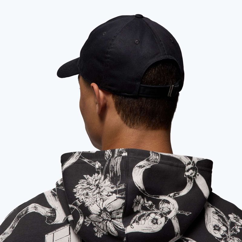 Шапка с козирка Jordan Club Unstructured Curved-Bill black/black 6