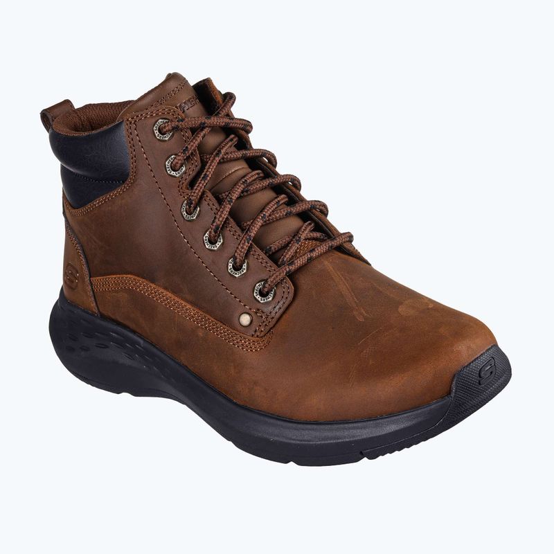 Мъжки обувки SKECHERS Parson Ederic dark brown 8