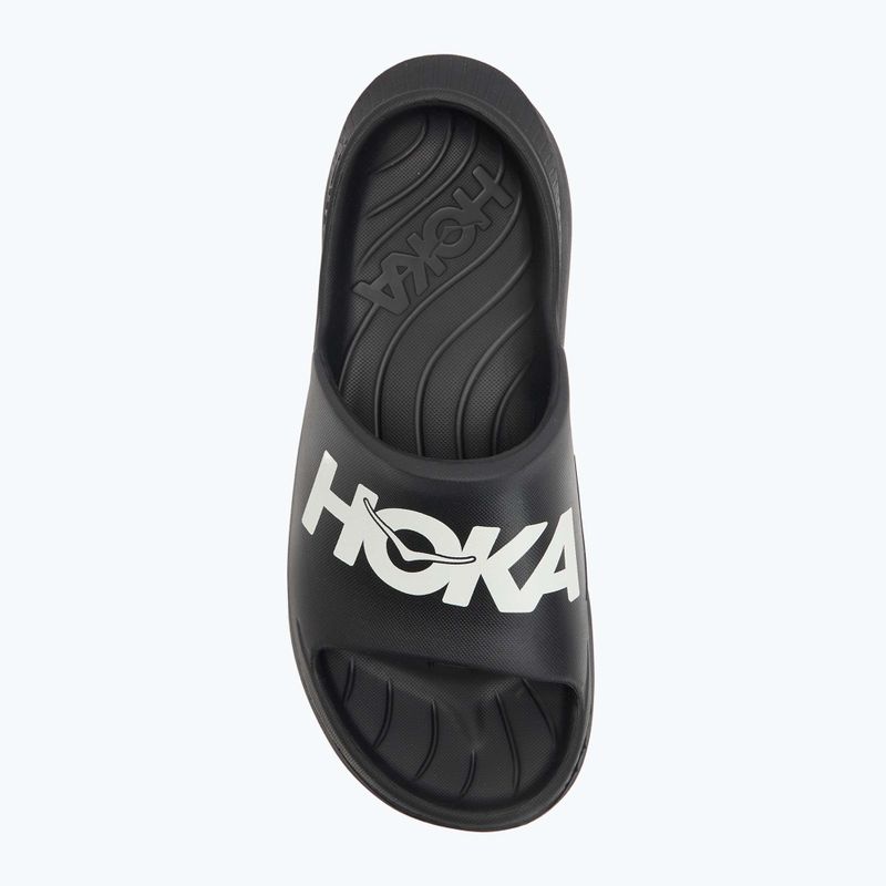 Чехли HOKA Ora Athletic Slide black/white 5