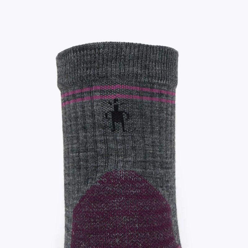 Дамски чорапи Samrtwool Hike Targeted Cushion Mid Crew medium grey 3