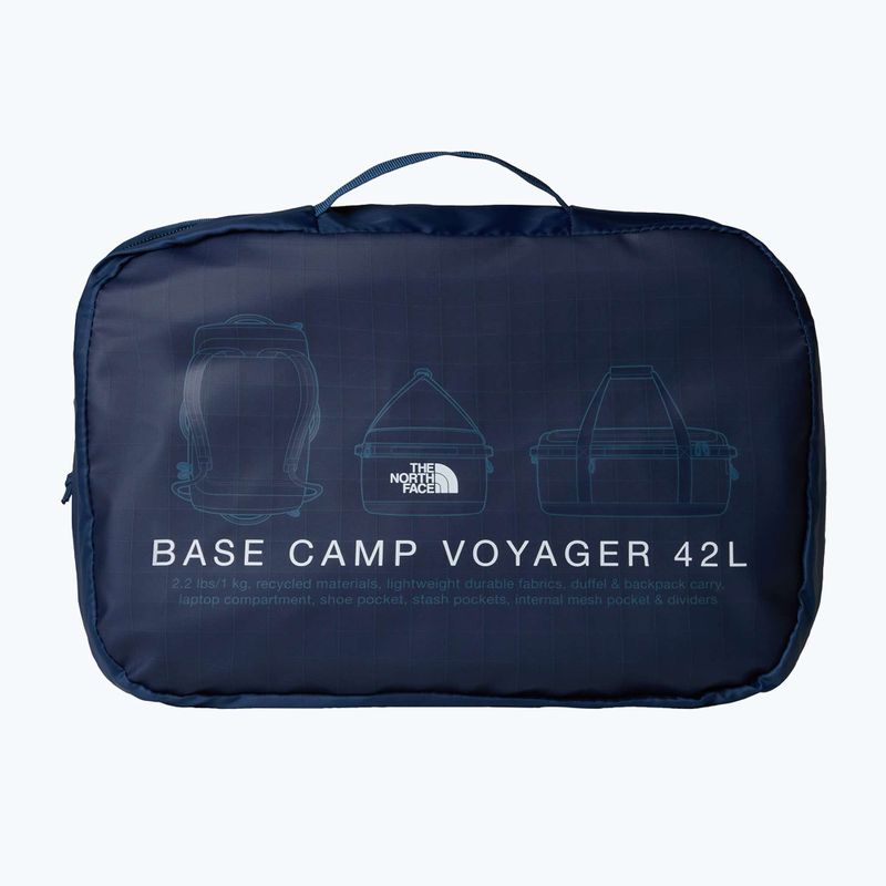 Пътна чанта The North Face Base Camp Voyager Duffel 42 l shady blue/summit navy 4