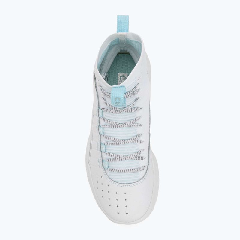 Баскетболни обувки Under Armour CURRY 4 FLOTRO бяло/поток/металическо сребро 5