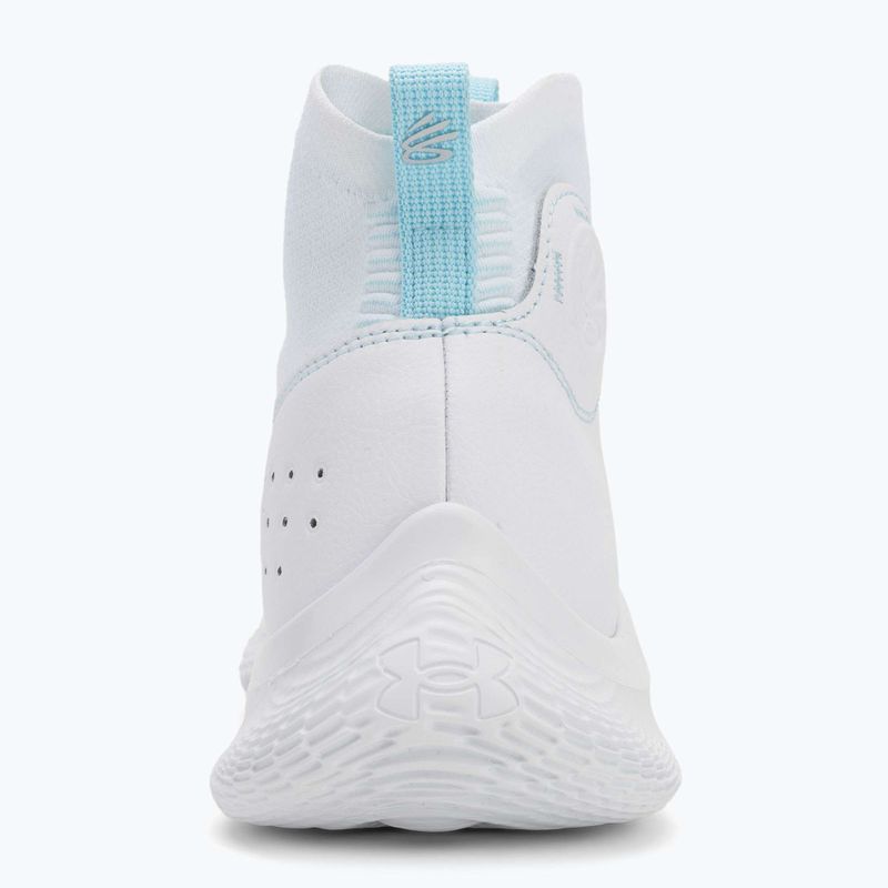 Баскетболни обувки Under Armour CURRY 4 FLOTRO бяло/поток/металическо сребро 6