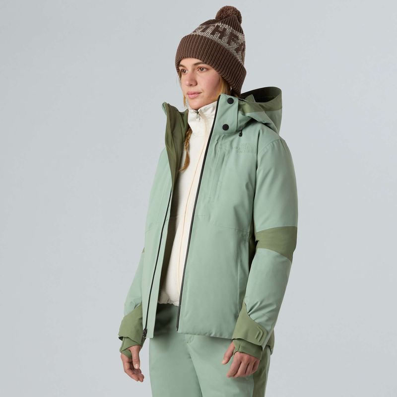 Дамско ски яке The North Face Lenado slate moss/bark mist 4