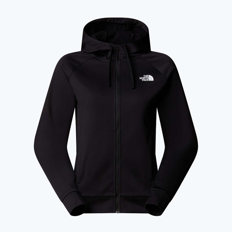 Дамски суитшърт The North Face Reaxion 2.0 Hooded Full Zip black heather 5