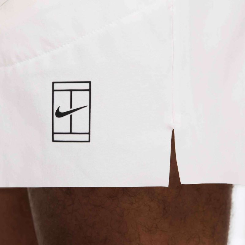 Мъжки тенис шорти Nike Court Dri-Fit Advantage 6“ white/black 6