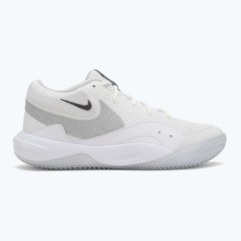 Обувки за волейбол Nike Hyperquick Court Flight SE summit white/metallic silver/pure platinum 2
