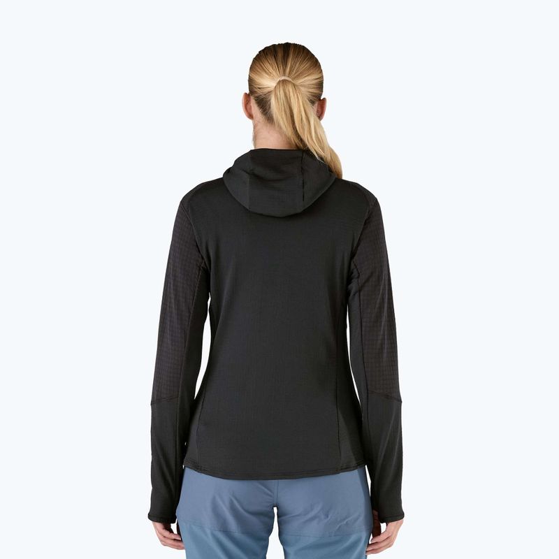 Дамско софтшел яке Patagonia R1 Hybrid Pullover Hoody black 2