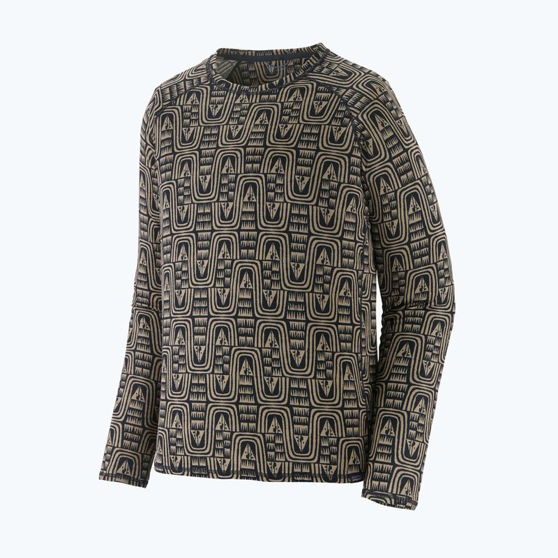 Мъжка термоактивна блуза Patagonia Cap Mid Weight Crew flow/sunken blue 3