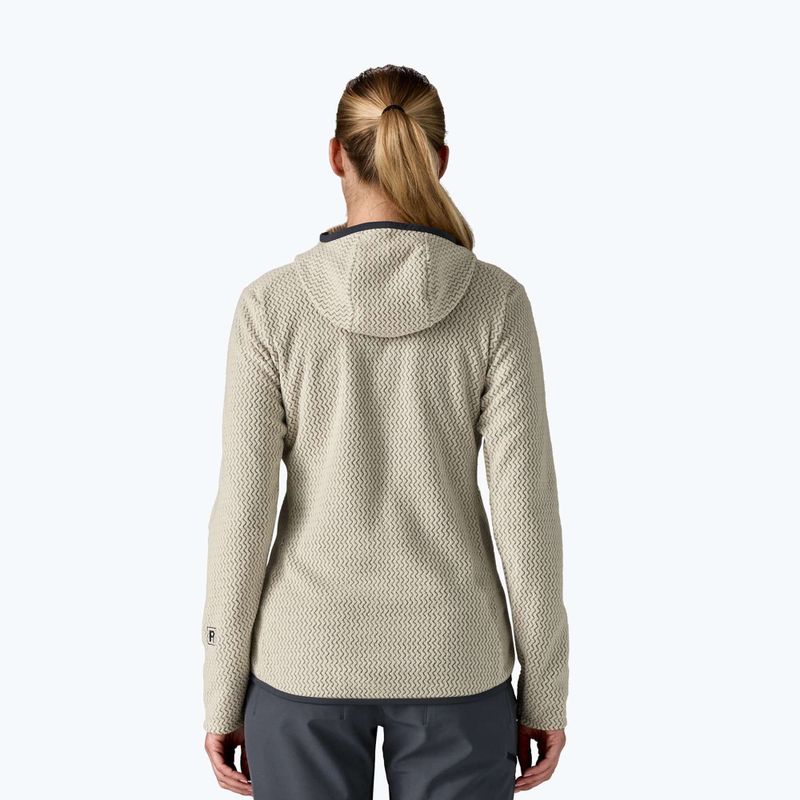 Дамски суитшърт Patagonia R1 Air Full-Zip Hoody wool white 2