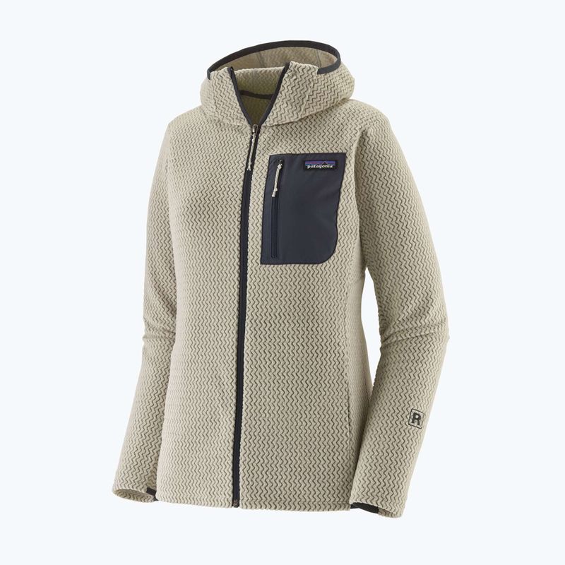Дамски суитшърт Patagonia R1 Air Full-Zip Hoody wool white 5