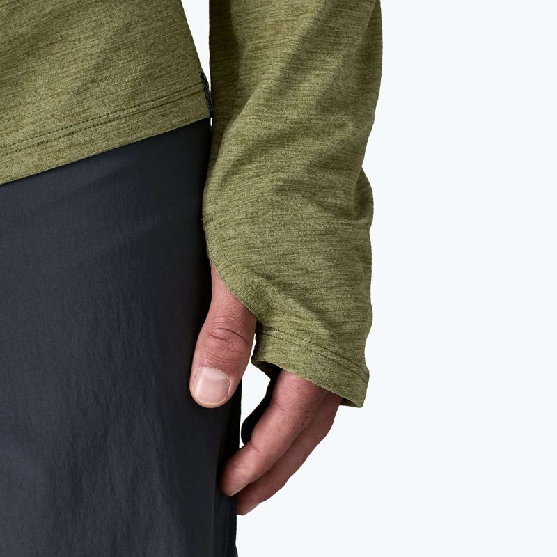 Мъжка блуза с дълъг ръкав Patagonia Capilene Cool Sun caper green/buckhorn green x-dye 6