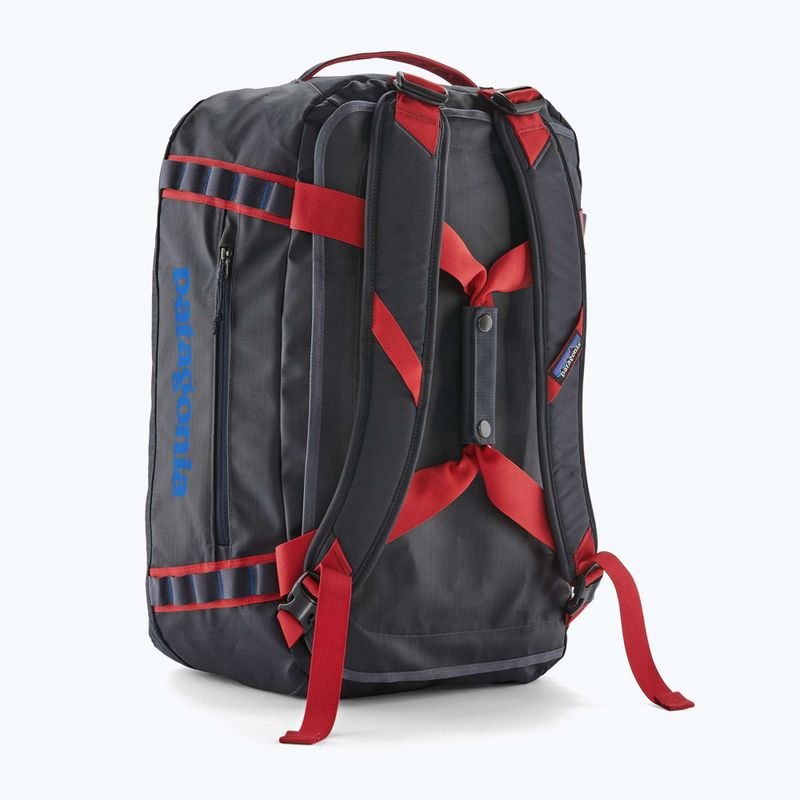 Пътна чанта Patagonia Black Hole Duffel 40 l smulder blue/amanita red 2