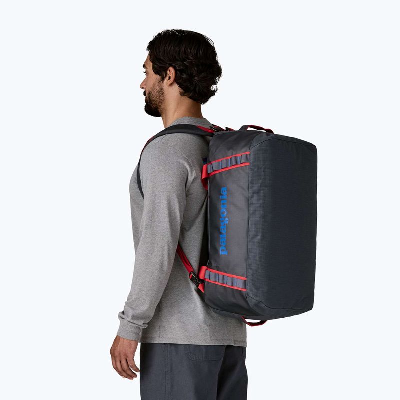 Пътна чанта Patagonia Black Hole Duffel 40 l smulder blue/amanita red 3