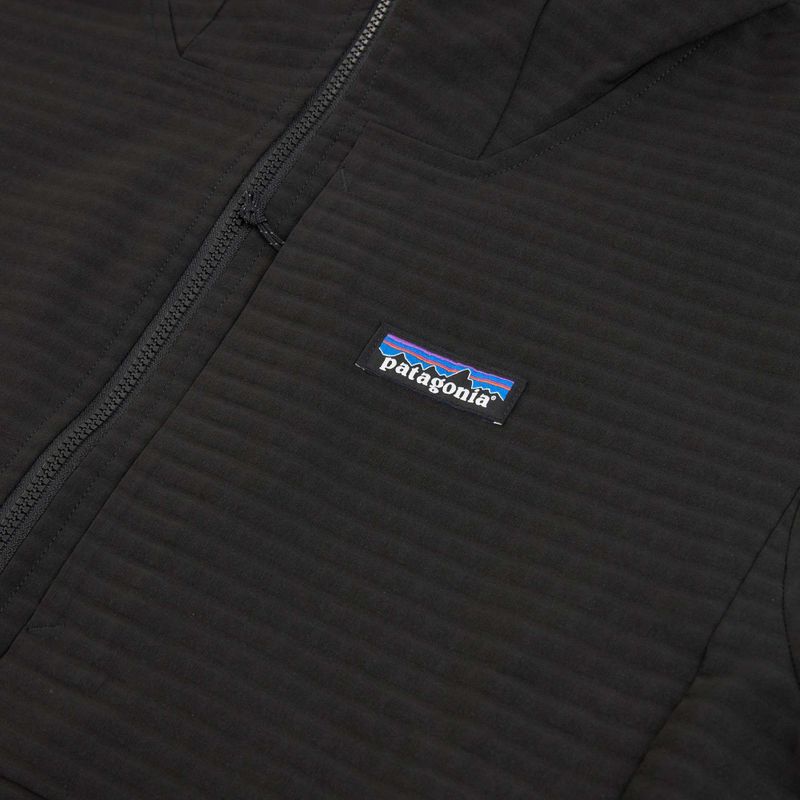 Мъжка софтшел яке Patagonia R1 TechFace Hoody black 4