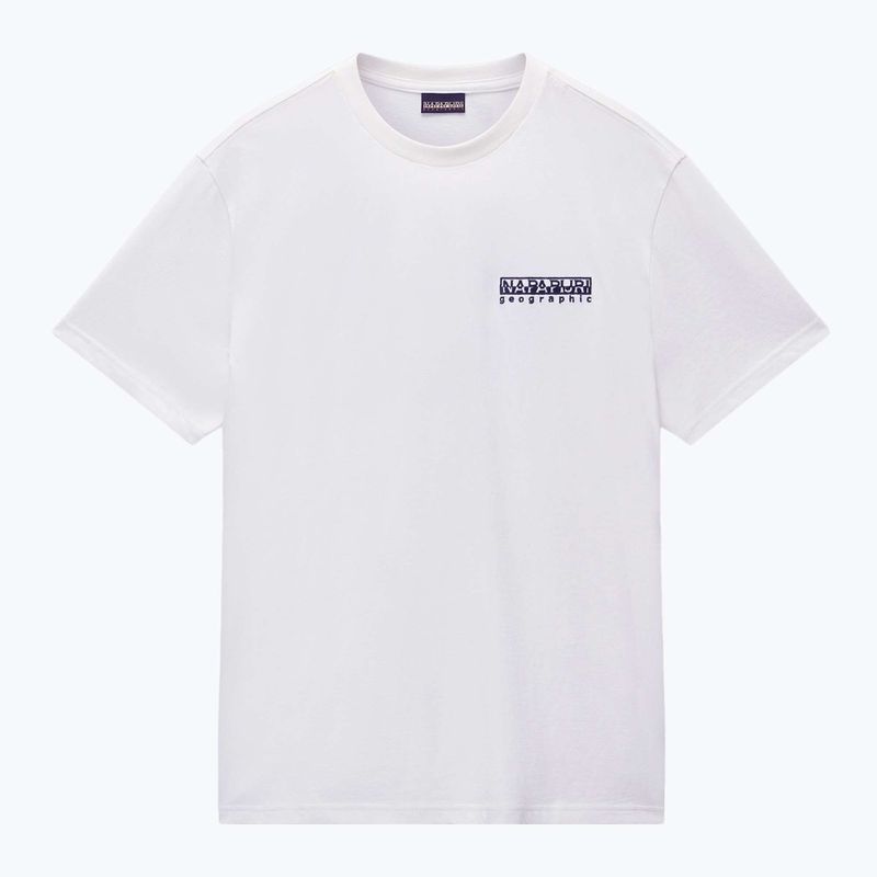 Мъжка тениска Napapijri S-Vignonil back white heron 5