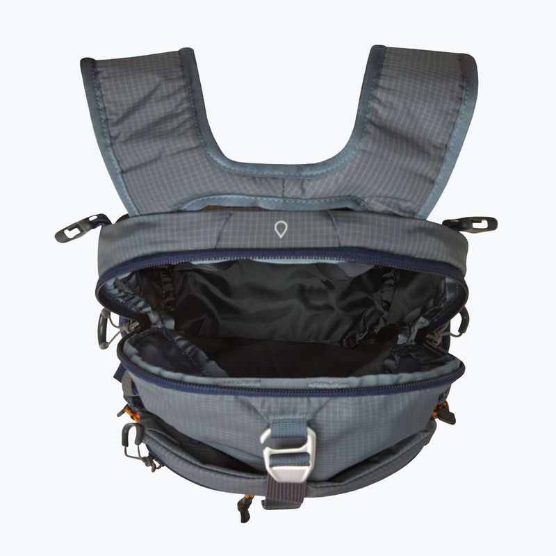 Туристическа раница The North Face Trail Lite 12 l granite grey/summit navy/dust orange 5
