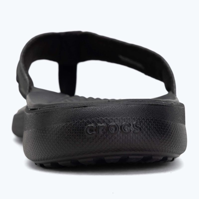 Джапанки Crocs Yukon Vista II Leather black/black 6
