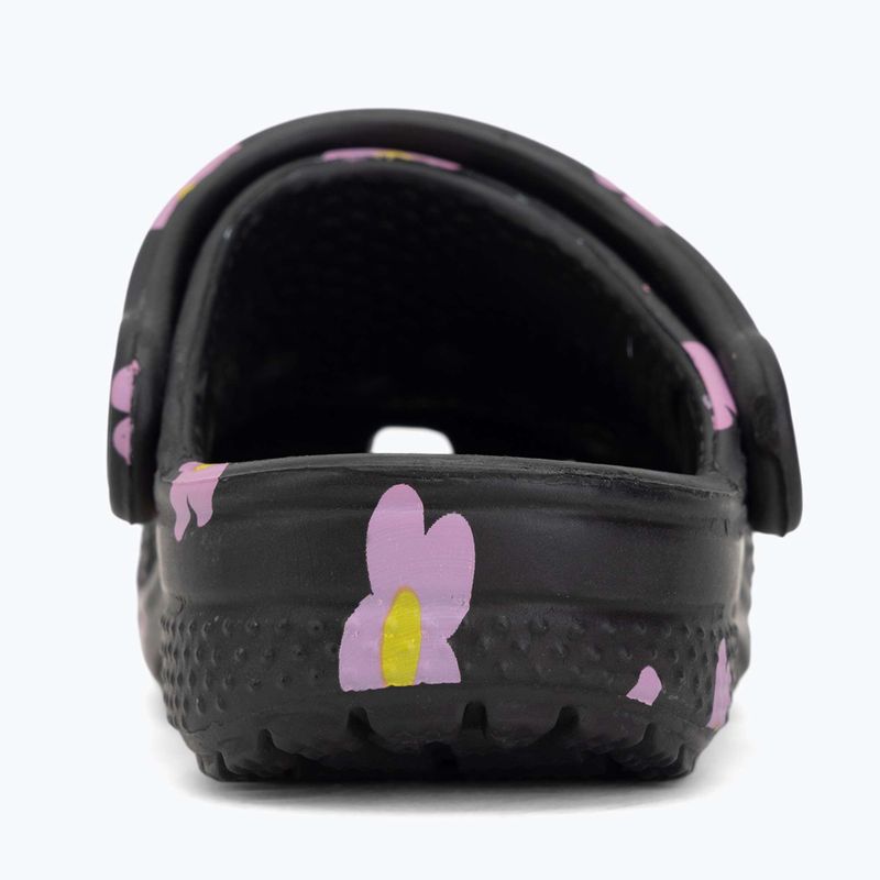 Детски чехли Crocs Classic Flower 212671 black 7
