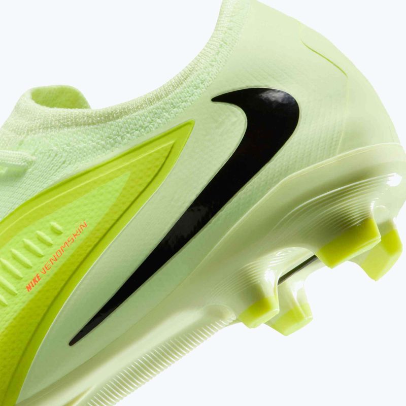 Детски футболни обувки Nike Phantom 6 Low Pro FG/MG hyper crimson/limelight/black 9